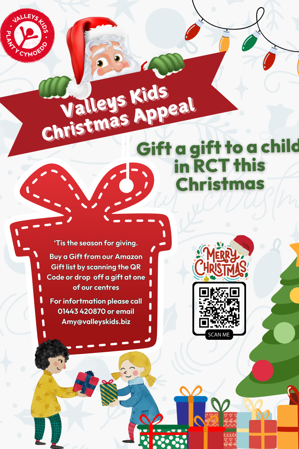 Pinetree Car Superstore Supports Penygraig Valleys Kids this Christmas!